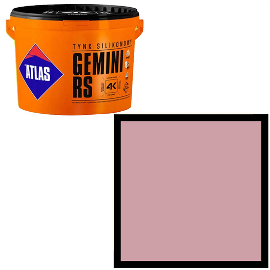 Tynk silikonowy Gemini RS 25kg Atlas SAH 0095
