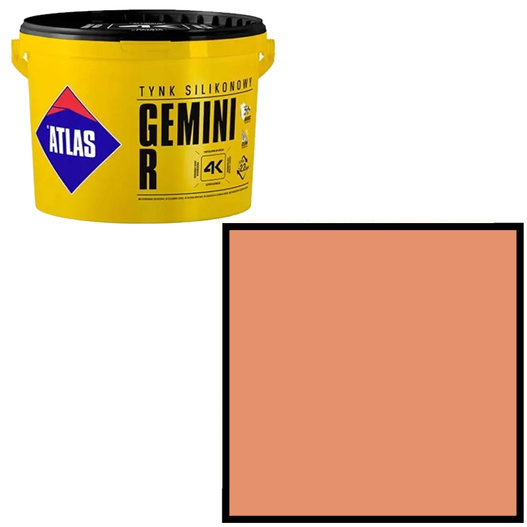 Tynk silikonowy Gemini R 25kg Atlas SAH 0269