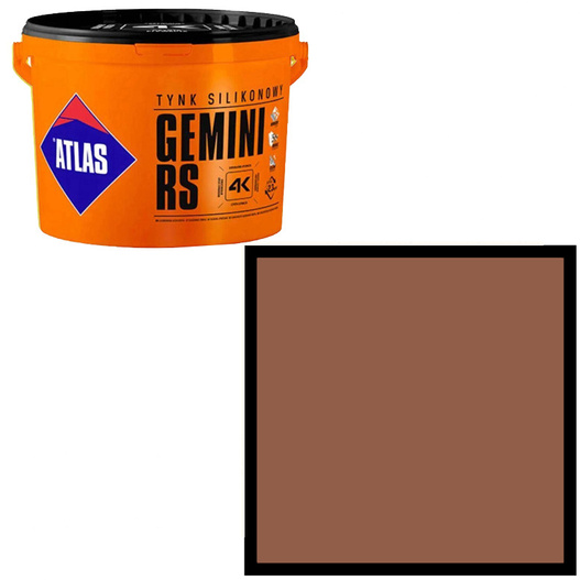Tynk silikonowy Gemini RS 25kg Atlas SAH 0298