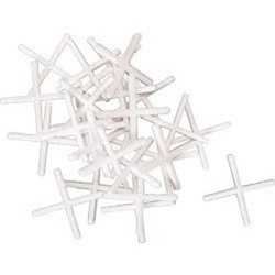 Krzyżyki dystansowe do glazury 2,5 mm 