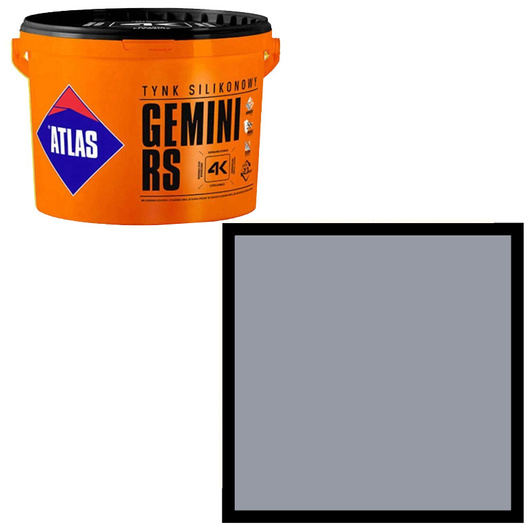 Tynk silikonowy Gemini RS 25kg Atlas SAH 0397