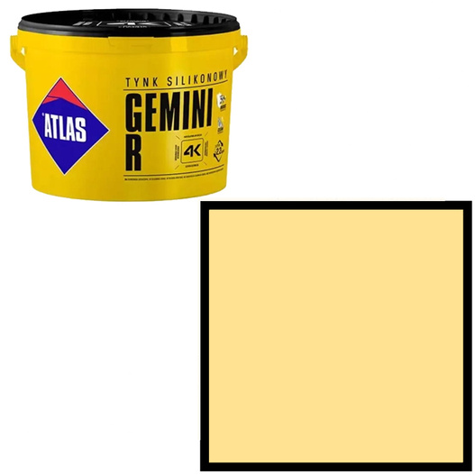 Tynk silikonowy Gemini R 25kg Atlas SAH 0212