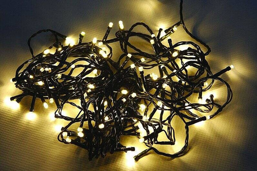 Lampki zewnętrzne/wewnętrzne 180 Led 13,5m biały ciepły
