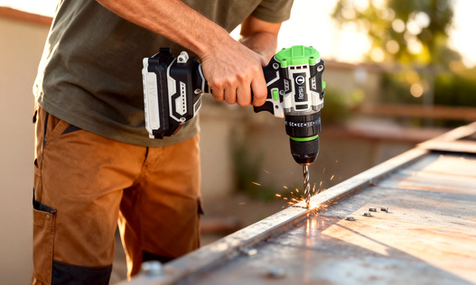 Wiertarko-wkretarka-akumulatorowa-udarowa-bezszczotkowa-2x AKU 21V