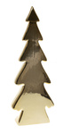 Choinka ceramiczna lustrzana złota 48cm