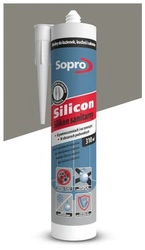 Silikon sanitarny Sopro 14 Betonowoszary 310 ml