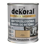 Farba Akrylit B beż 0,75L do betonu Dekoral