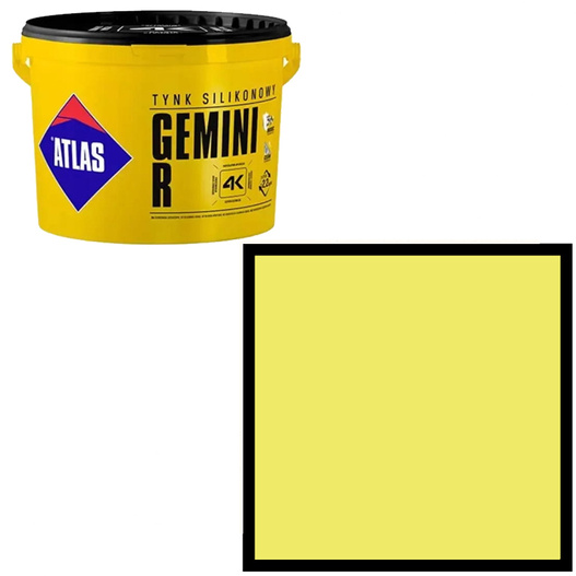 Tynk silikonowy Gemini R 25kg Atlas SAH 0205