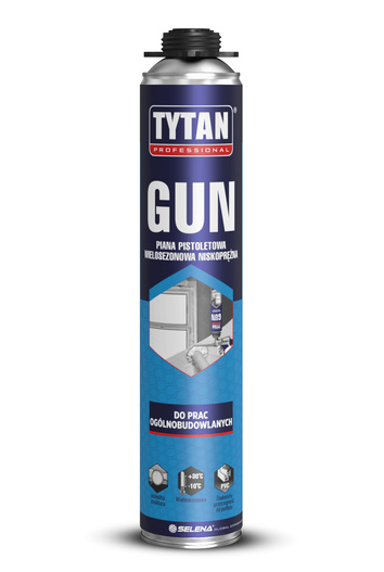 Piana Pistoletowa Wielosezonowa Niskoprężna 750ml Tytan