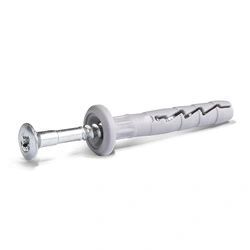 Kołek wbijany szybkiego montażu z kołnierzem 6x80mm 100szt