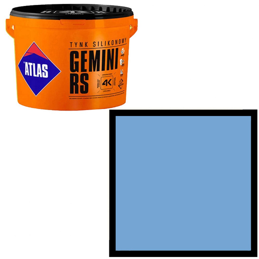 Tynk silikonowy Gemini RS 25kg Atlas SAH 0338