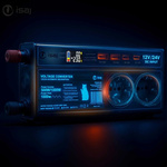 Przetwornica Isaj Rn1 12v 24v 230v Samochodowa Inwerter 500W 1000W USB