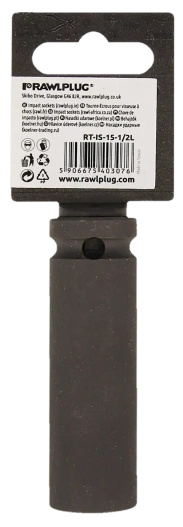 Nasadka udarowa Cr-Mo d15x78mm 1/2" Rawlplug