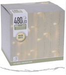 Kurtyna wewnętrzna 480 LED biały/ ciepły biały 2x3m
