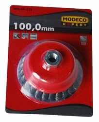 Szczotka doczołowa do szlif. zgrubna 100mm MODECO
