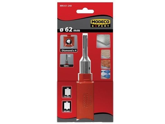 Korona diamentowa 62 mm Modeco MN-61-240