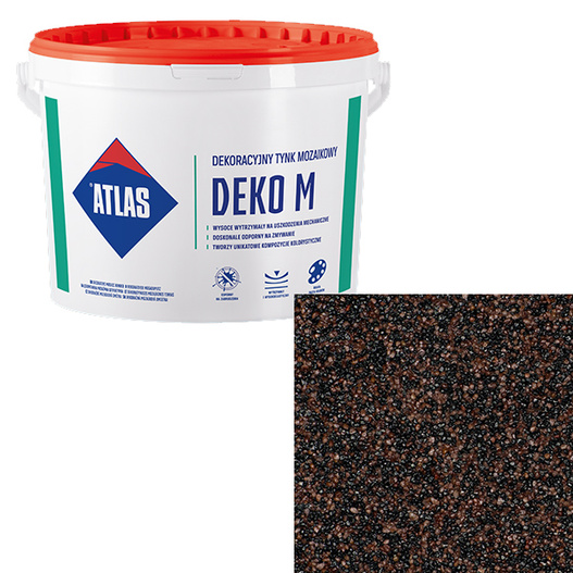 Tynk mozaikowy Deko M TM0 1,5mm 25kg Kolor 120 Atlas