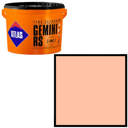 Tynk silikonowy Gemini RS 25kg Atlas SAH 0070