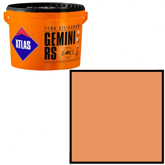 Tynk silikonowy Gemini RS 25kg Atlas SAH 0272