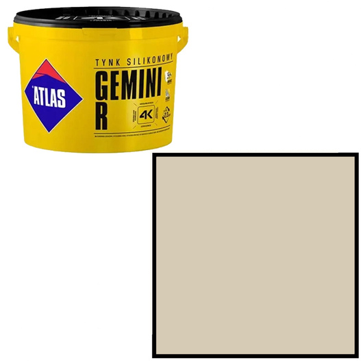 Tynk silikonowy Gemini R 25kg Atlas SAH 0033
