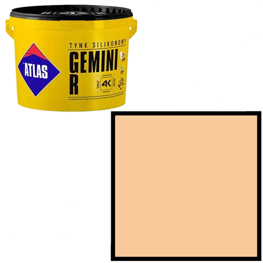 Tynk silikonowy Gemini R 25kg Atlas SAH 0262