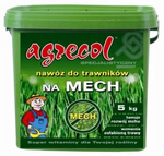 Nawóz do trawników na mech Agrecol 5 kg