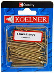 Gwoździe stolarskie 2,2 x 50 mm ocynk 60 sztuk