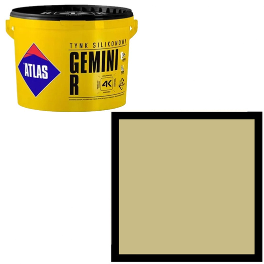Tynk silikonowy Gemini R 25kg Atlas SAH 0005