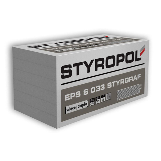 Styropian EPS S 033 Styrgraf 15cm (0,3m3/2m2)