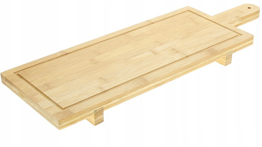 Deska bambusowa na nóżkach 58x19cm