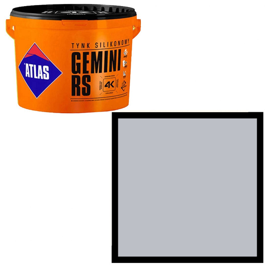Tynk silikonowy Gemini RS 25kg Atlas SAH 0396