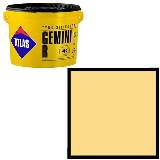 Tynk silikonowy Gemini R 25kg Atlas SAH 0019