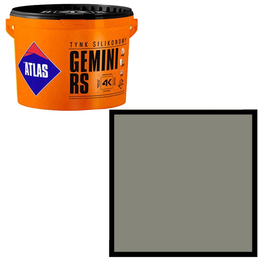 Tynk silikonowy Gemini RS 25kg Atlas SAH 0378