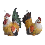 Figurka ceramiczna kogut / kura 15cm