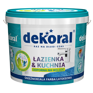 Farba Dekoral ŁAZIENKA & KUCHNIA 1l