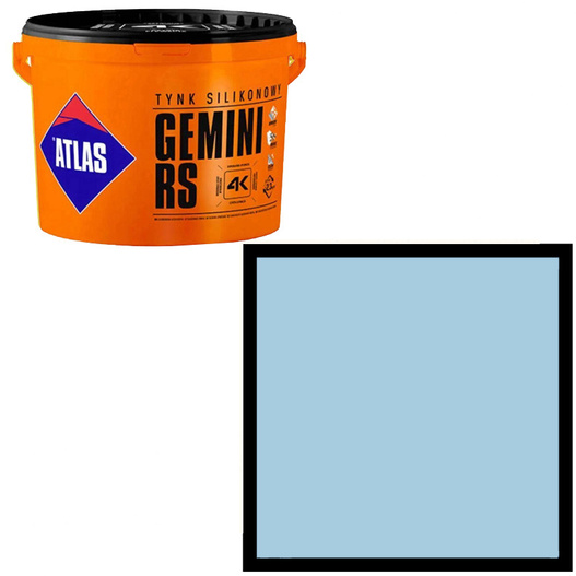 Tynk silikonowy Gemini RS 25kg Atlas SAH 0341