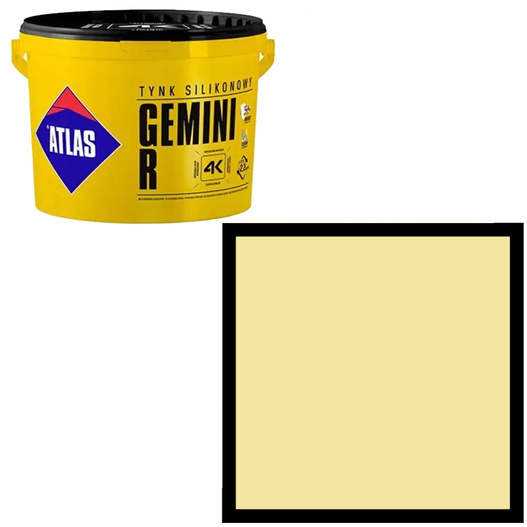 Tynk silikonowy Gemini R 25kg Atlas SAH 0010