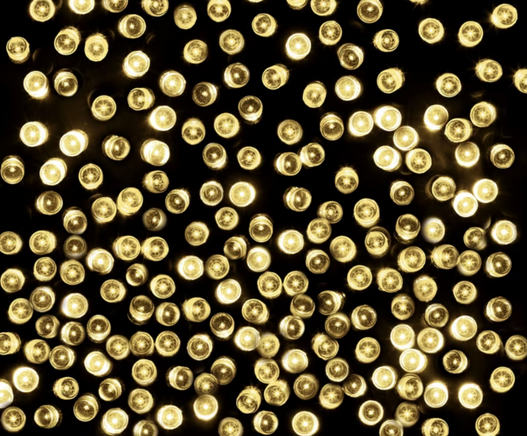 Lampki zew/wew 100 LED 9,9m Flesz zimny/ biały ciepły