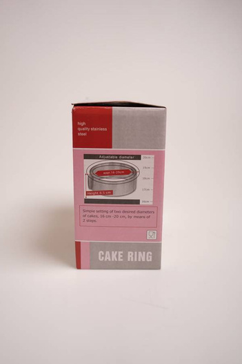 Ring do ciasta/tortu 16-20cm