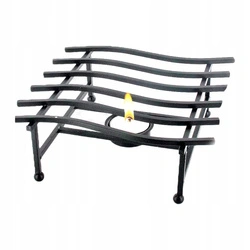 Metalowy stojak z podgrzewaczem T-light czarny