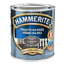 Farba Hammerite na rdzę 2,5l Szary młotkowy