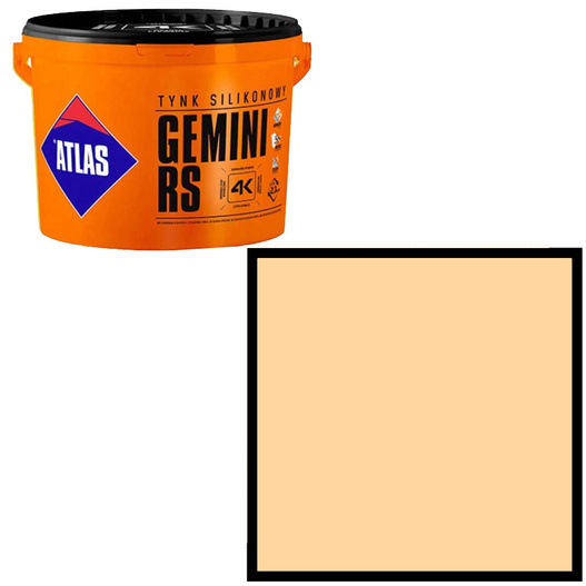 Tynk silikonowy Gemini RS 25kg Atlas SAH 0257