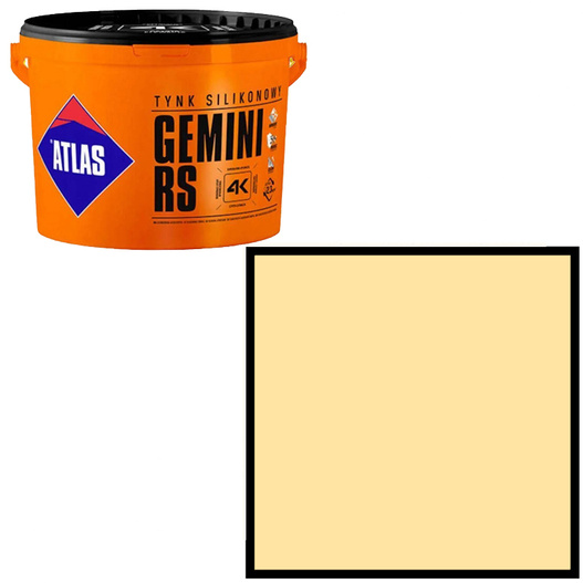 Tynk silikonowy Gemini RS 25kg Atlas SAH 0027