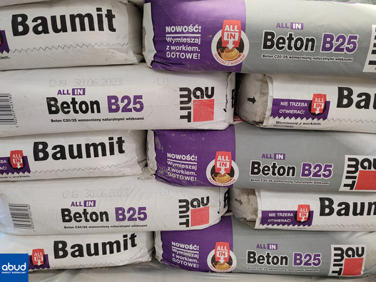 BAUMIT beton B25 ALL IN w rozpuszczalnym worku 30kg
