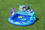 Basen dmuchany plac zabaw z brodzikiem Pingwin/Delfin 134x131cm BESTWAY