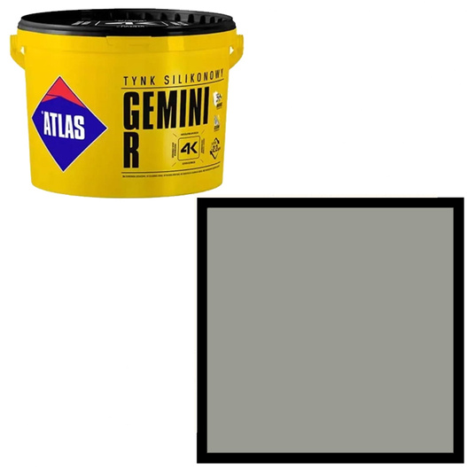 Tynk silikonowy Gemini R 25kg Atlas SAH 0373