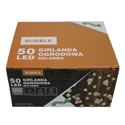 Girlanda solarna 50LED 7,35m biała ciepła
