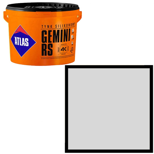 Tynk silikonowy Gemini RS 25kg Atlas SAH 0376