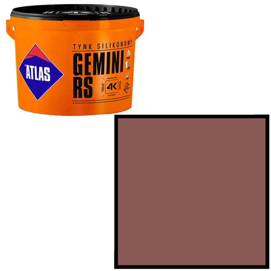 Tynk silikonowy Gemini RS 25kg Atlas SAH 0318
