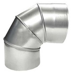 Kolano kominowe kwasoodporne fi180 45 stopni